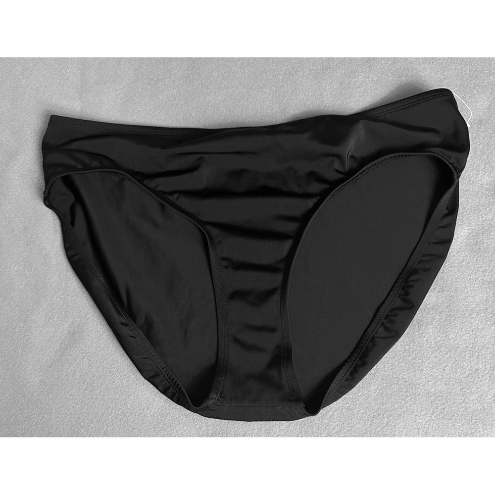 Jantzen Women's Bikini Swim Bottoms Size 18 XL Black